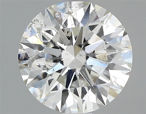 1.53 carat I-SI2 Excellent cut Natūralus Round Deimantas (1)
