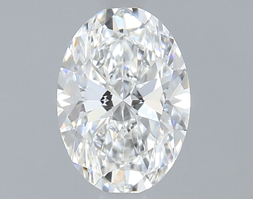 0.5 carat F-VVS1 Natūralus Oval Deimantas (1)