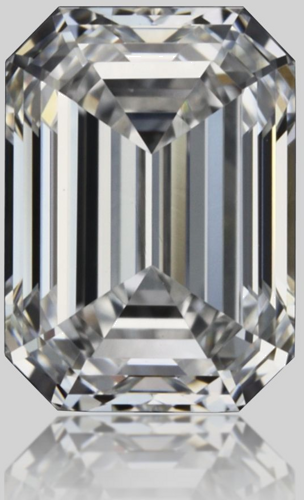 0.38 carat E-VVS1 Natūralus Emerald Deimantas (1)