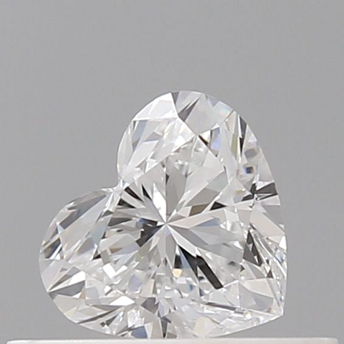 0.31 carat D-VVS1 Natūralus Heart Deimantas (1)