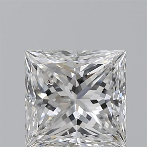 1.51 carat E-SI2 Natūralus Princess Deimantas (1)