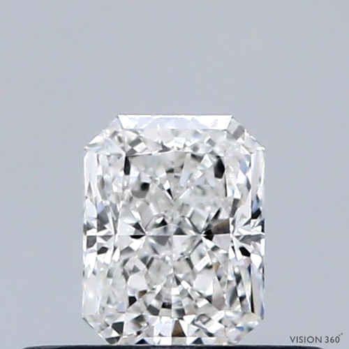 0.31 carat H-VS1 Natūralus Radiant Deimantas (1)