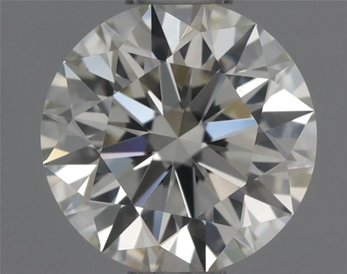 0.54 carat K-VVS1 Excellent cut Natūralus Round Deimantas (1)