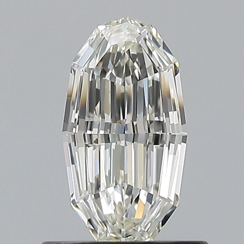 0.7 carat I-VVS2 Natūralus Oval Deimantas (1)