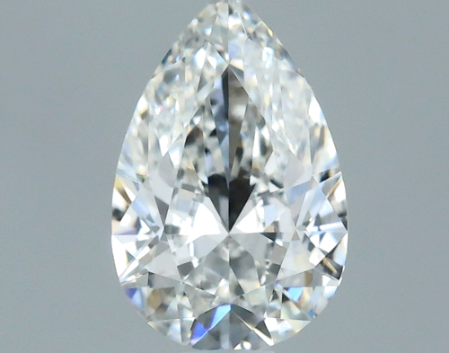 0.4 carat G-VVS2 Natūralus Pear Deimantas (1)