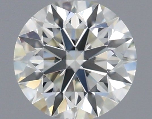 0.42 carat J-VVS1 Excellent cut Natūralus Round Deimantas (1)