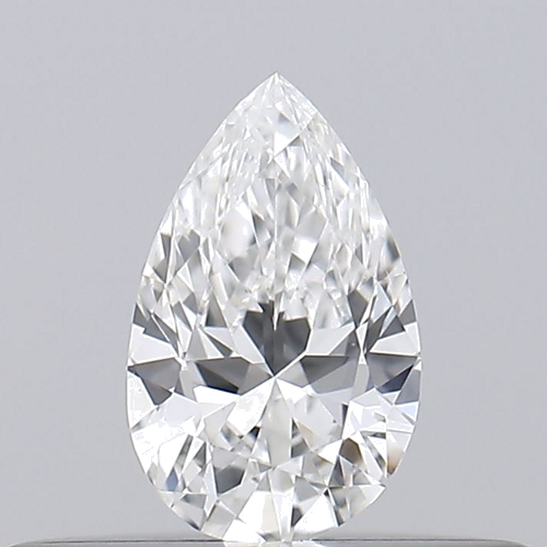 0.21 carat F-VS2 Natūralus Pear Deimantas (1)