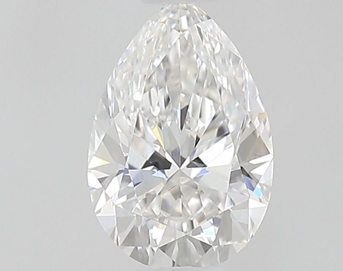 0.5 carat E-VVS1 Natūralus Pear Deimantas (1)