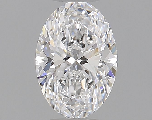 0.34 carat D-VVS1 Natūralus Oval Deimantas (1)