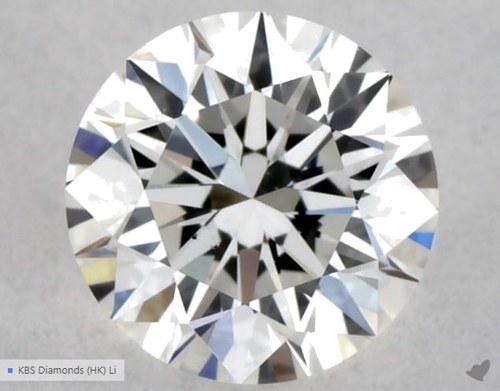 0.42 carat G-VS1 Excellent cut Natūralus Round Deimantas (1)