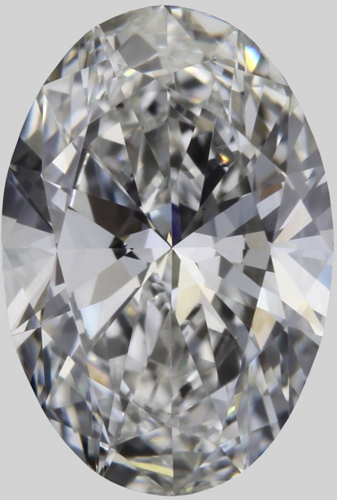 0.51 carat F-VVS2 Natūralus Oval Deimantas (1)