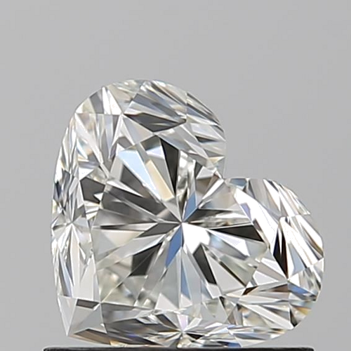 1.01 carat I-VVS2 Natūralus Heart Deimantas (1)