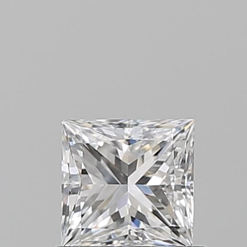 0.7 carat D-VS1 Natūralus Princess Deimantas (1)