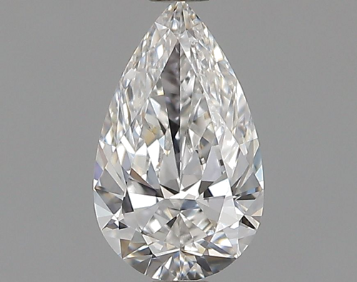 0.5 carat F-VS1 Natūralus Pear Deimantas (1)