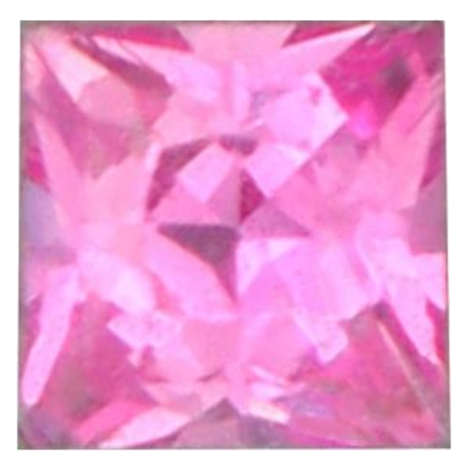 0.64 carat PINK Square Safyras (1)
