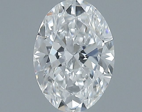 0.5 carat F-VS1 Natūralus Oval Deimantas (1)