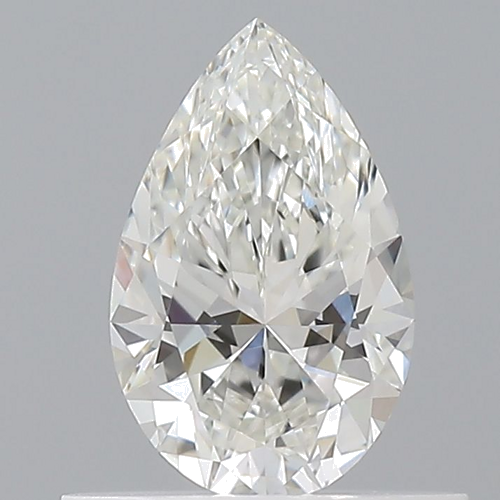 0.5 carat H-VS1 Natūralus Pear Deimantas (1)