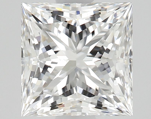 1.01 carat E-VS1 Natūralus Princess Deimantas (1)