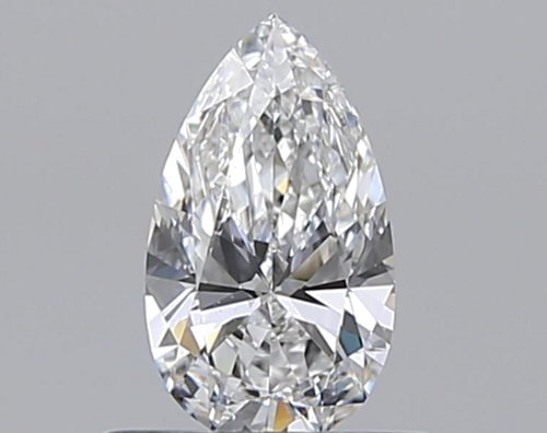 0.41 carat E-VVS1 Natūralus Pear Deimantas (1)