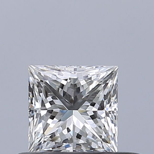 0.36 carat F-IF Natūralus Princess Deimantas (1)