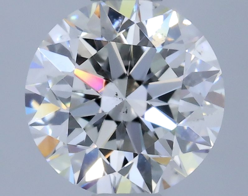 0.7 carat F-SI1 Very Good cut Natūralus Round Deimantas (1)
