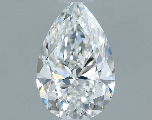 0.5 carat E-VS1 Natūralus Pear Deimantas (1)