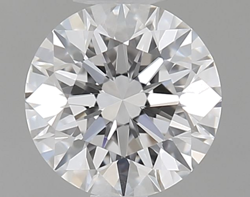 0.57 carat D-VVS2 Excellent cut Natūralus Round Deimantas (1)
