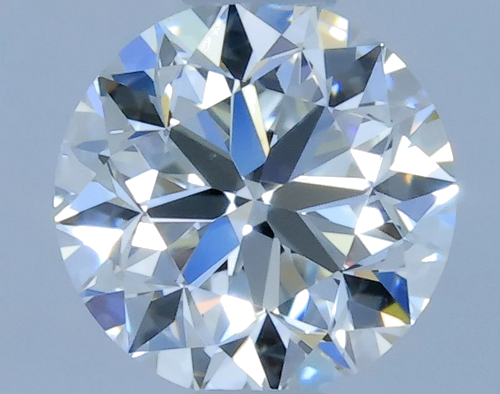 0.5 carat G-VVS2 Very Good cut Natūralus Round Deimantas (1)