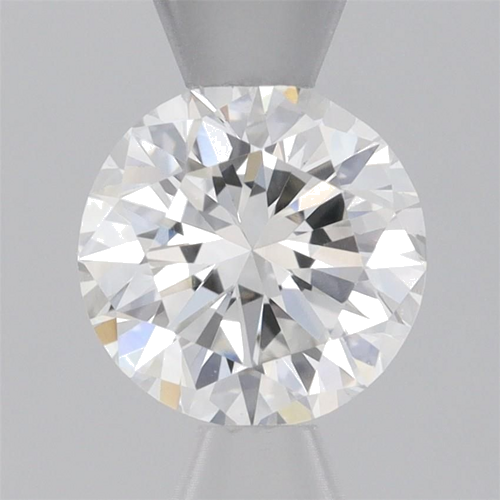 0.62 carat F-VVS1 GD cut Natūralus Round Deimantas (1)