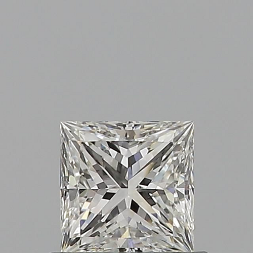 0.65 carat G-VVS2 Natūralus Princess Deimantas (1)
