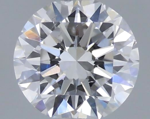 0.21 carat D-SI1 GD cut Natūralus Round Deimantas (1)
