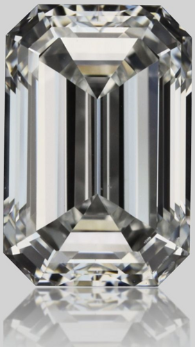 0.5 carat G-VS2 Natūralus Emerald Deimantas (1)