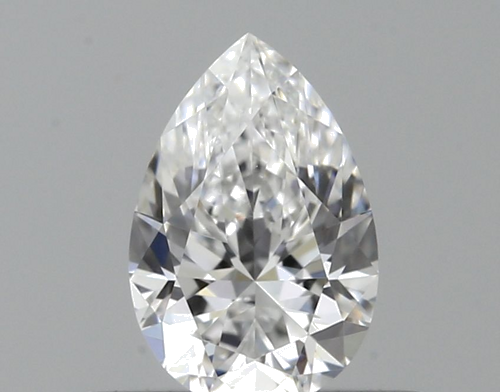 0.33 carat D-VVS1 Natūralus Pear Deimantas (1)
