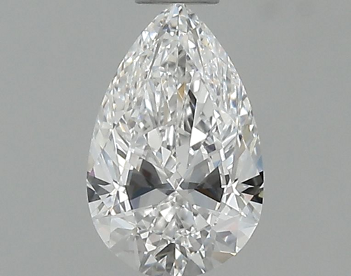0.6 carat E-VVS1 Natūralus Pear Deimantas (1)