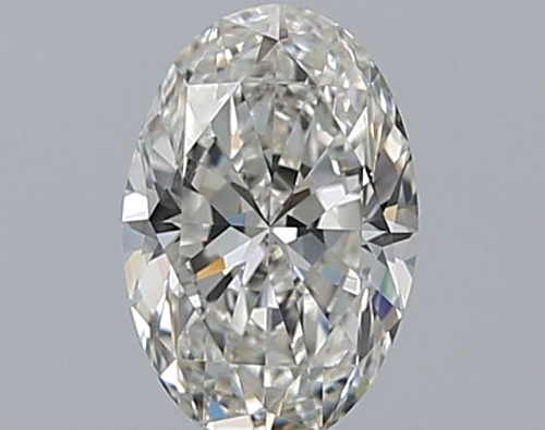 0.51 carat H-VVS1 Natūralus Oval Deimantas (1)
