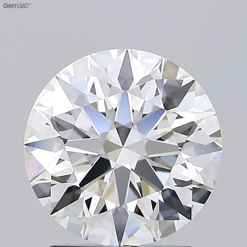 2.06 carat I-VVS1 Excellent cut Natūralus Round Deimantas (1)