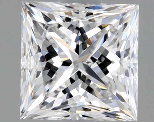 0.7 carat D-VS1 Natūralus Princess Deimantas (1)