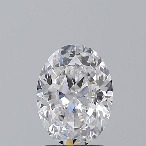 2.01 carat D-SI1 Natūralus Oval Deimantas (1)