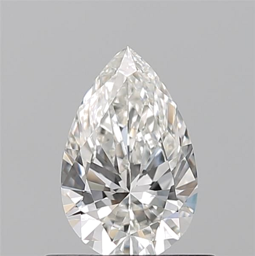 0.5 carat H-VVS1 Natūralus Pear Deimantas (1)