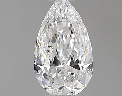 0.3 carat F-VS1 Natūralus Pear Deimantas (1)