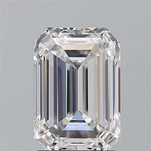 2.5 carat F-VVS2 Natūralus Emerald Deimantas (1)