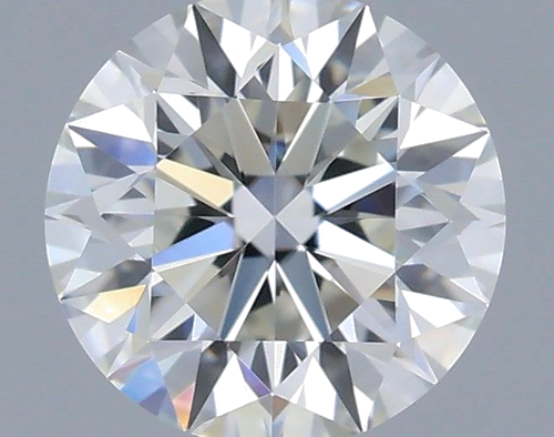 0.39 carat H-VVS2 Excellent cut Natūralus Round Deimantas (1)