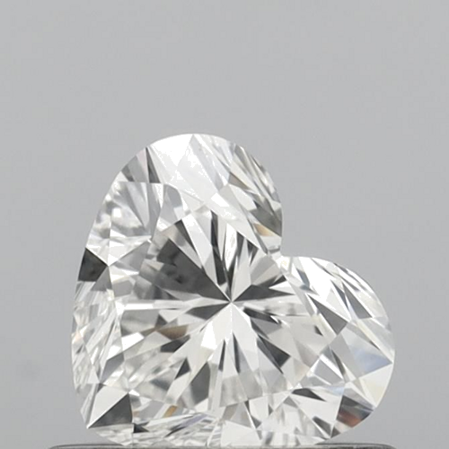 0.52 carat H-VS2 Natūralus Heart Deimantas (1)