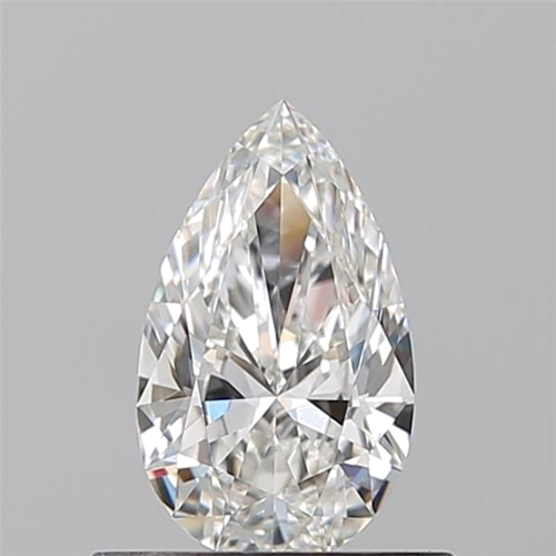 0.51 carat H-VVS1 Natūralus Pear Deimantas (1)
