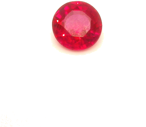 0.52 carat RED Round Rubinas (1)