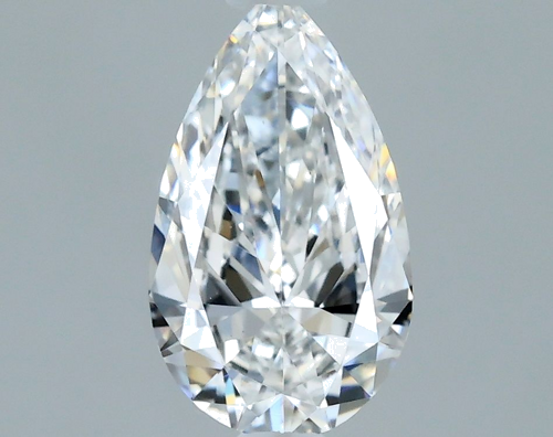 0.5 carat E-VS1 Natūralus Pear Deimantas (1)