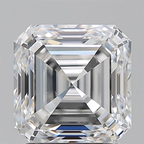 2.12 carat E-VS2 Natūralus Asscher Deimantas (1)