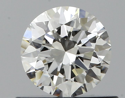 0.51 carat H-VVS2 Excellent cut Natūralus Round Deimantas (1)