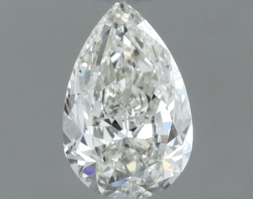 0.6 carat J-VVS2 Natūralus Pear Deimantas (1)