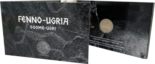 2021 Estonia Finno-Ugric nations 2 euro BU coin in coincard (1)